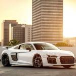 Audi R8 VRS by Vorsteiner on Vorsteiner Wheels (V-FF 105) 2017 года